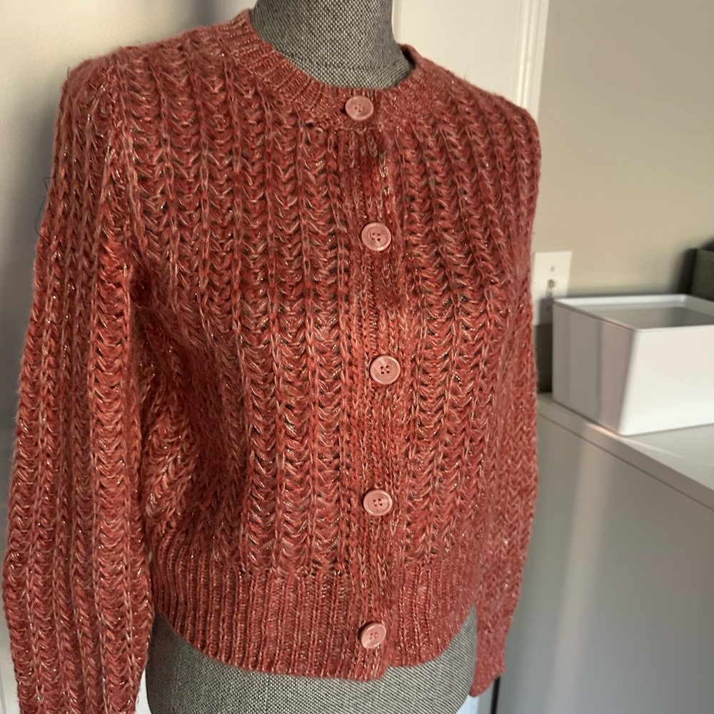 Women’s Copper Key knit cardigan,size S